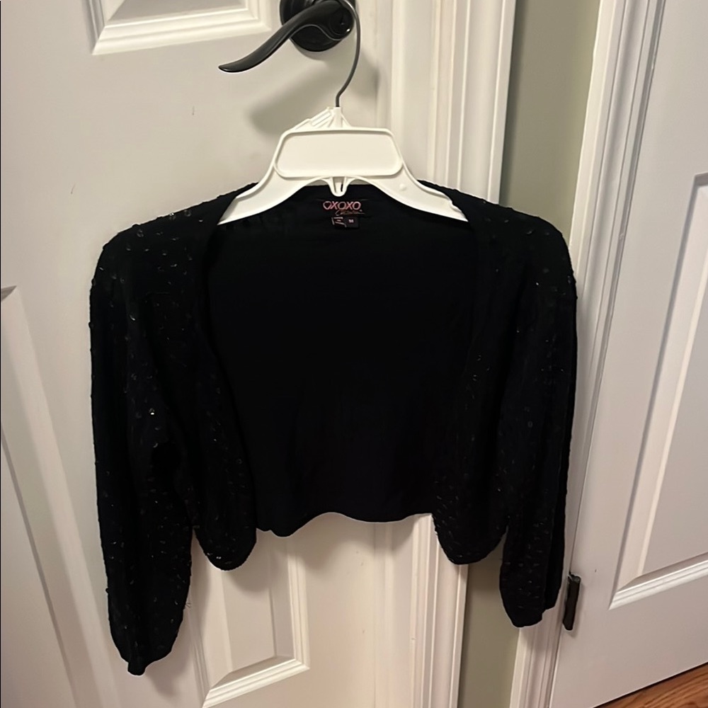 XOXO Black Knit Sweater